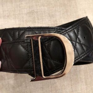 Christian Dior Signature Quilted Belt